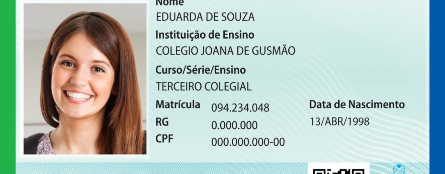 CIE - arteira de Identificação Estudantil Oficial