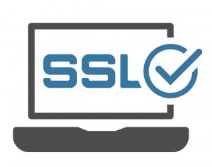 SSL Certified Protection Icon. Flat Design Isolated Illustration.