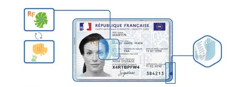 A França lançou ontem,16 de março, sua nova Carteira de Identidade