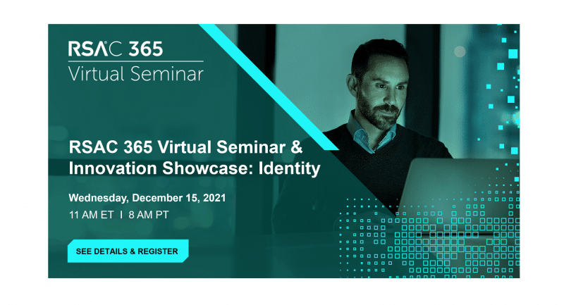 SEMINÁRIO VIRTUAL RSAC 365: Identidades