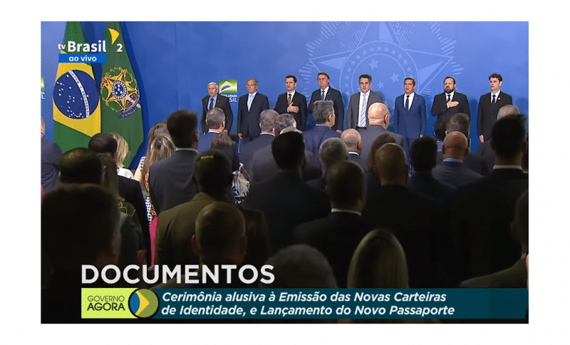 Nova Carteira de Identidade Nacional é lançada em cerimônia no Palácio do Planalto