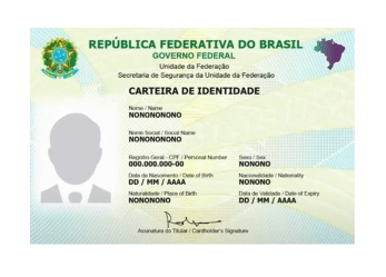 Três milhões de brasileiros já têm a nova Carteira de Identidade Nacional