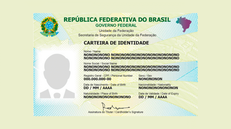 Novo documento pode aumentar a segurança na identificação do cidadão