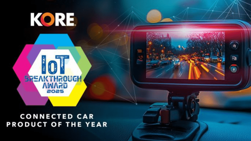 Solução KORE ganha prêmio IoT Breakthrough Awards