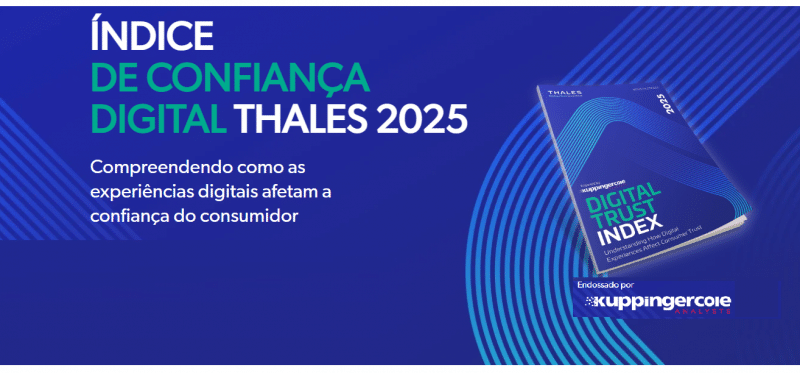 Confiança global em serviços digitais diminui, constata a Thales