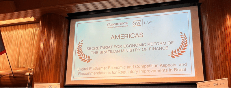 Brazil’s Ministry of Finance Wins International Award for Study on Competition Policy and Digital Platforms