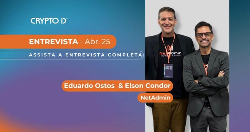NetAdmin no IAM Tech Day 2025: Soluções avançadas para IAM com auditoria, autoatendimento e inteligência artificial Durante o IAM Tech Day 2025, a maior plataforma de mídia especializada em identidade - Crypto ID, conversou com os especialistas da NetAdmin Software, uma empresa com mais de 20 anos de atuação em soluções de Gestão de Identidade e Acesso (IAM). A entrevista contou com a participação de Elson Condor, CEO e fundador, Eduardo Ostos e Diretor de Operações e mestre em Inteligência Artificial.