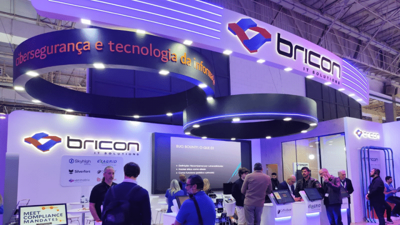 Bricon e Coffeebean durante o Febraban Tech 2025