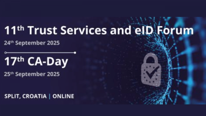 Trust Services Forum e CA Day 2025 em Split, na Croácia