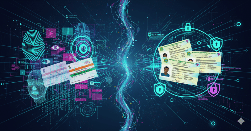 Fraude com Aadhaar cresce na Índia e expõe riscos da centralização de dados. Entenda o impacto e as lições para o Brasil.