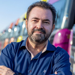 Cláudio Adamuccio, Diretor Administrativo da Transpanorama - Transpanorama reduz acidentes rodoviários em 93%