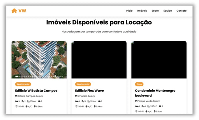 Exemplo de um site fraudulento que se faz passar por um serviço de hospedagem legítimo. O site anuncia aluguéis de curta duração para a COP30 em Belém, utilizando design profissional e identidade visual localizada para parecer autêntico, enquanto coleta informações pessoais e de pagamento de usuários desavisados - Check Point Software alerta para novos golpes de phishing