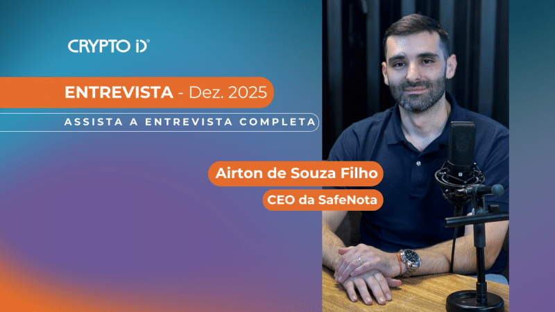 Airton de Souza Filho, CEO da SafeNota - ID Talk