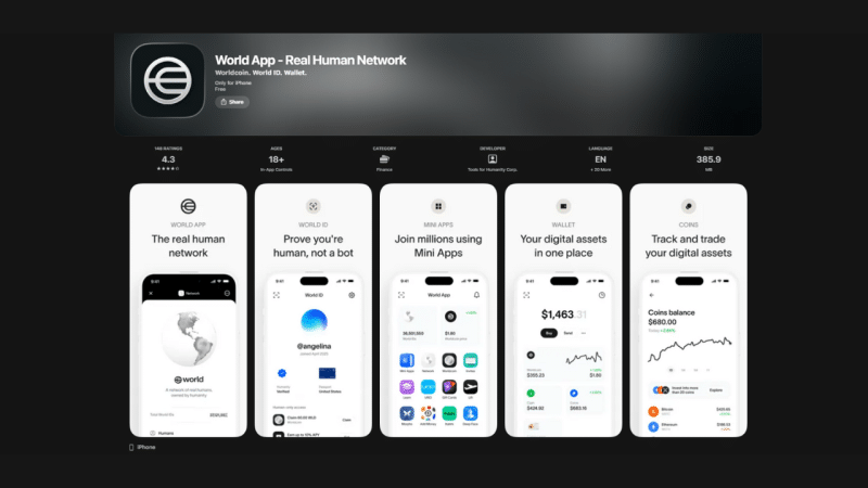 World App lança chat encriptado e eleva a experiência do World ID