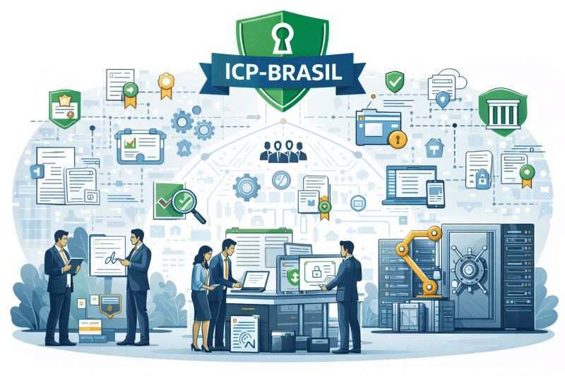 Certificado Digital como infraestrutura de confiança: como funciona a tecnologia por trás da ICP-Brasil