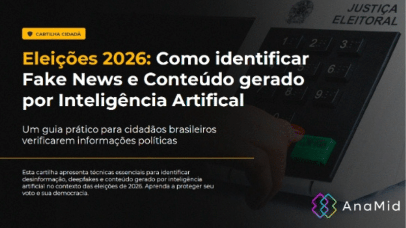 AnaMid lança cartilha gratuita para ajudar a identificar fake news