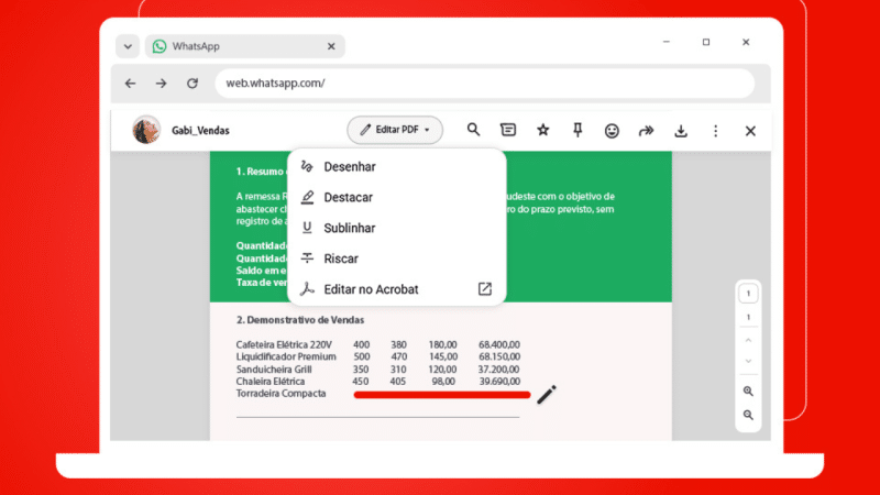 Adobe lança integração do Acrobat com WhatsApp no Brasil