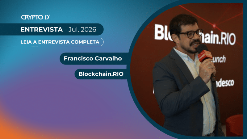 ID Talk | Francisco Carvalho no Blockchain.RIO 2026 consolidando o Rio como capital institucional da Web3