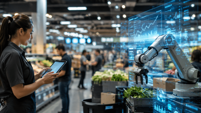Fim da escala 6x1 pode acelerar automação e redefinir o futuro do trabalho no varejo supermercadista