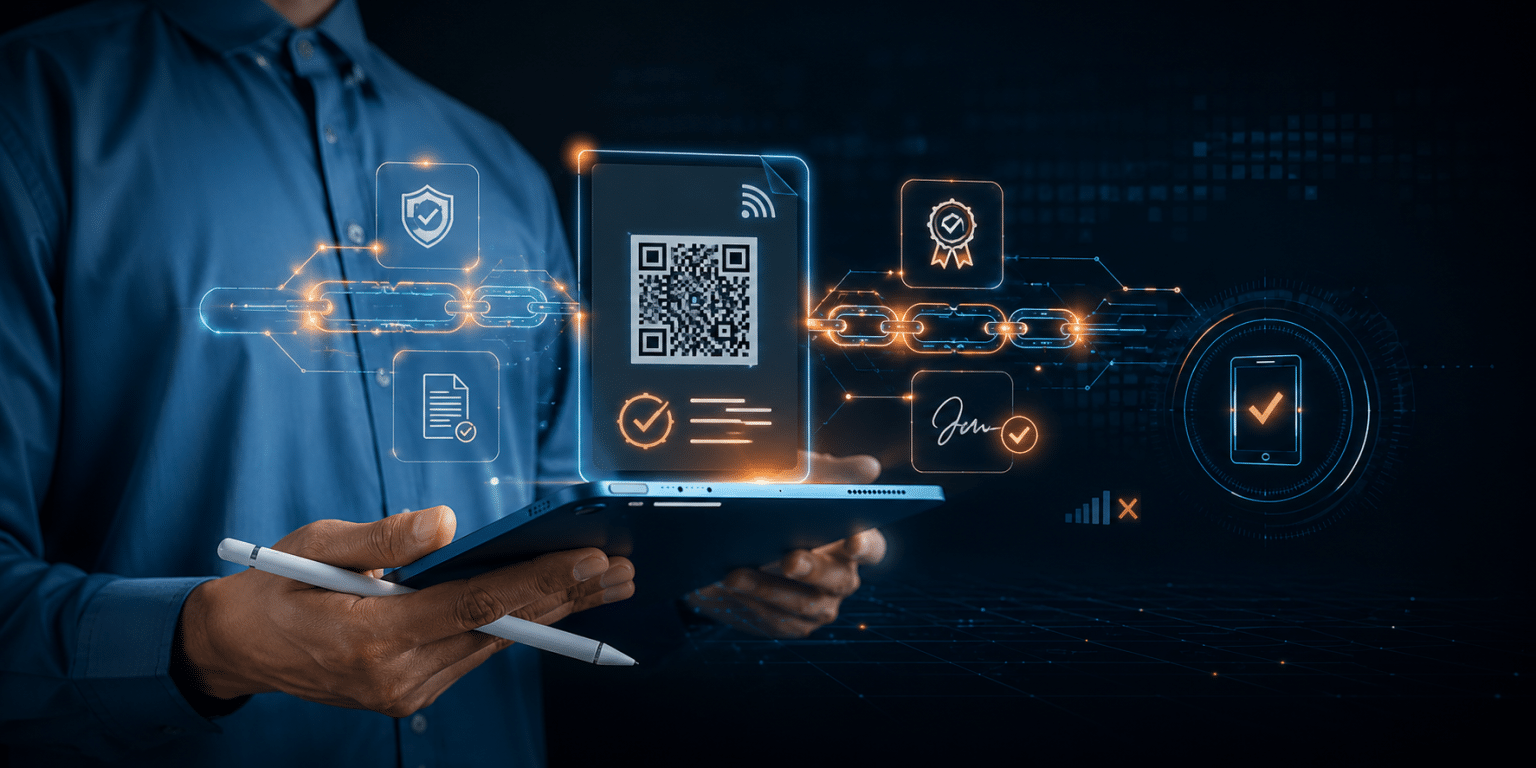 assinaturas digitais para validar documentos mesmo sem conexão