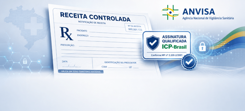 Receita Controlada com Assinatura Digital