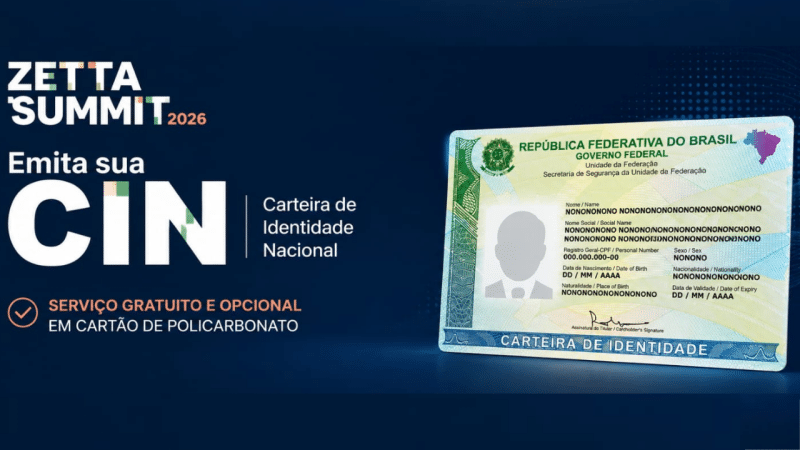 Zetta Summit oferecerá emissão gratuita da CIN