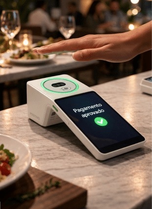 Positivo aposta em pagamentos com biometria da palma da mão