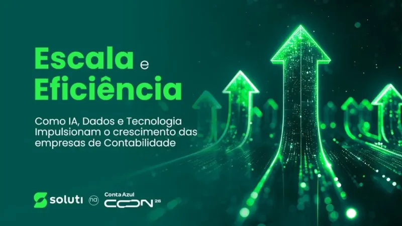 Soluti na CON26 debate IA e dados no futuro da Contabilidade