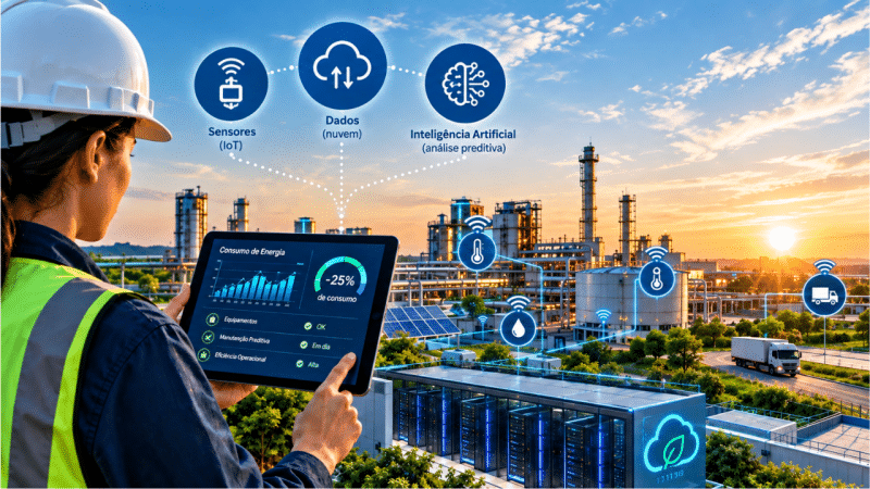 Como IoT e IA podem ajudar empresas a reduzir o consumo de energia e desperdícios Como IoT e IA ajudam a reduzir o consumo de energia