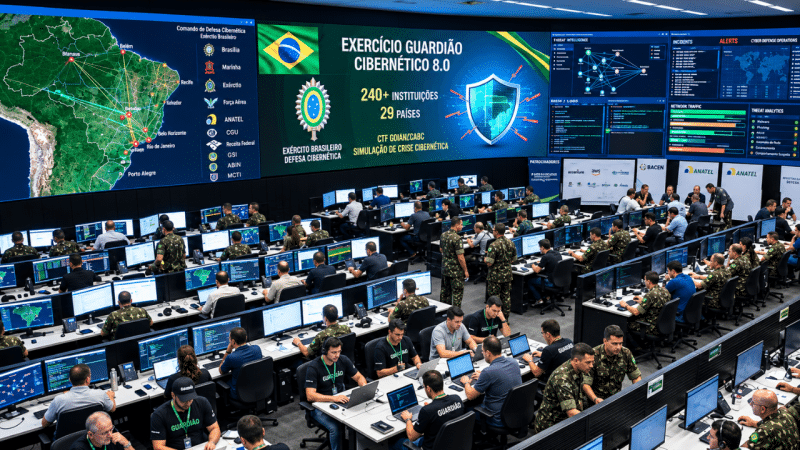 Fiesp e SENAI-SP sediam Exercício Guardião Cibernético 8.0