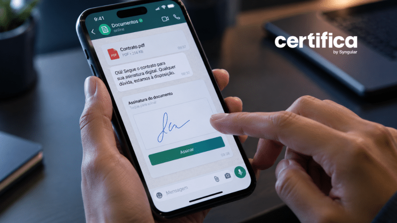 Assinatura digital pelo WhatsApp: é legal e como funciona