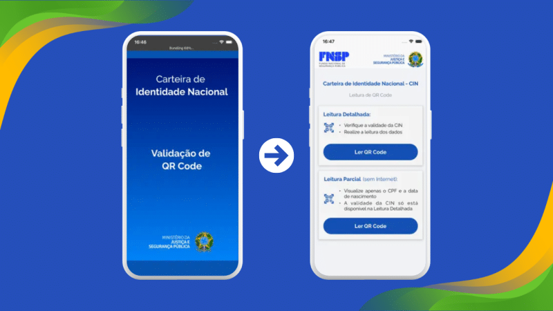CIN possui QR Code para verificação de autenticidade do documento