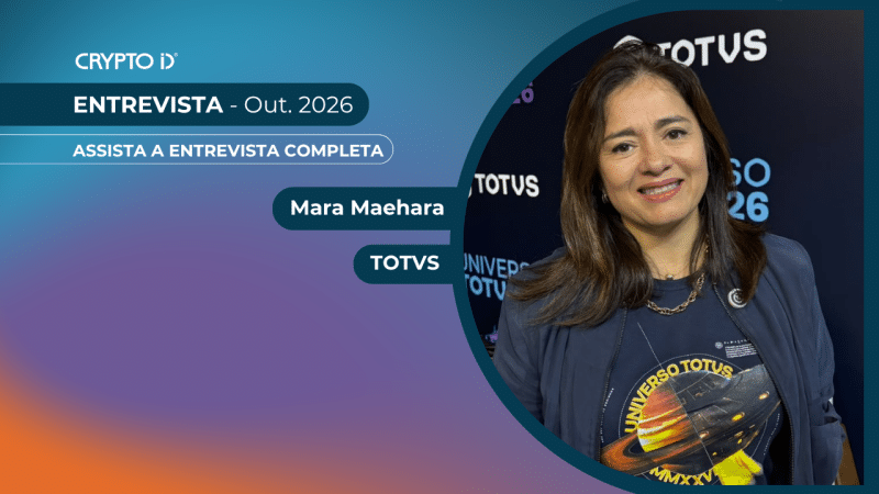 ID Talk | Mara Maehara, CIO da Totvs, discute IA, segurança e os desafios da TI no Universo Totvs 2026 ID Talk | Mara Maehara, CIO da Totvs, discute IA, segurança e os desafios da TI no Universo Totvs 2026