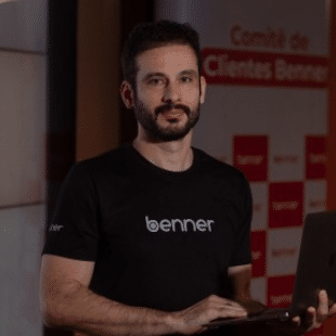 Christian Klug, Gerente de Produto Jurídico da Benner - Benner apresenta soluções de IA para gestão jurídica